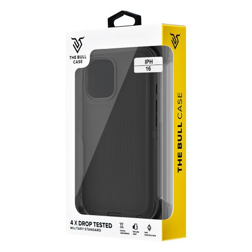 Tough Pro Case – Black, Rugged Cover with Holster Clip