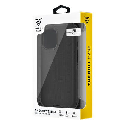 Tough Pro Case – Black, Rugged Cover with Holster Clip